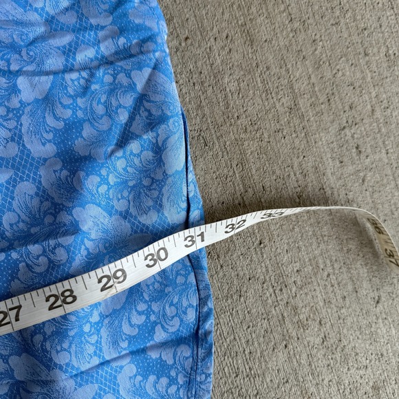 Robert Graham Men's Button-Up Shirt Blue Paisley Classic Fit Short Sleeve XL - Picture 5 of 5